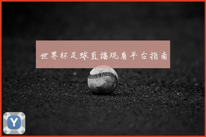 世界杯足球直播观看平台指南